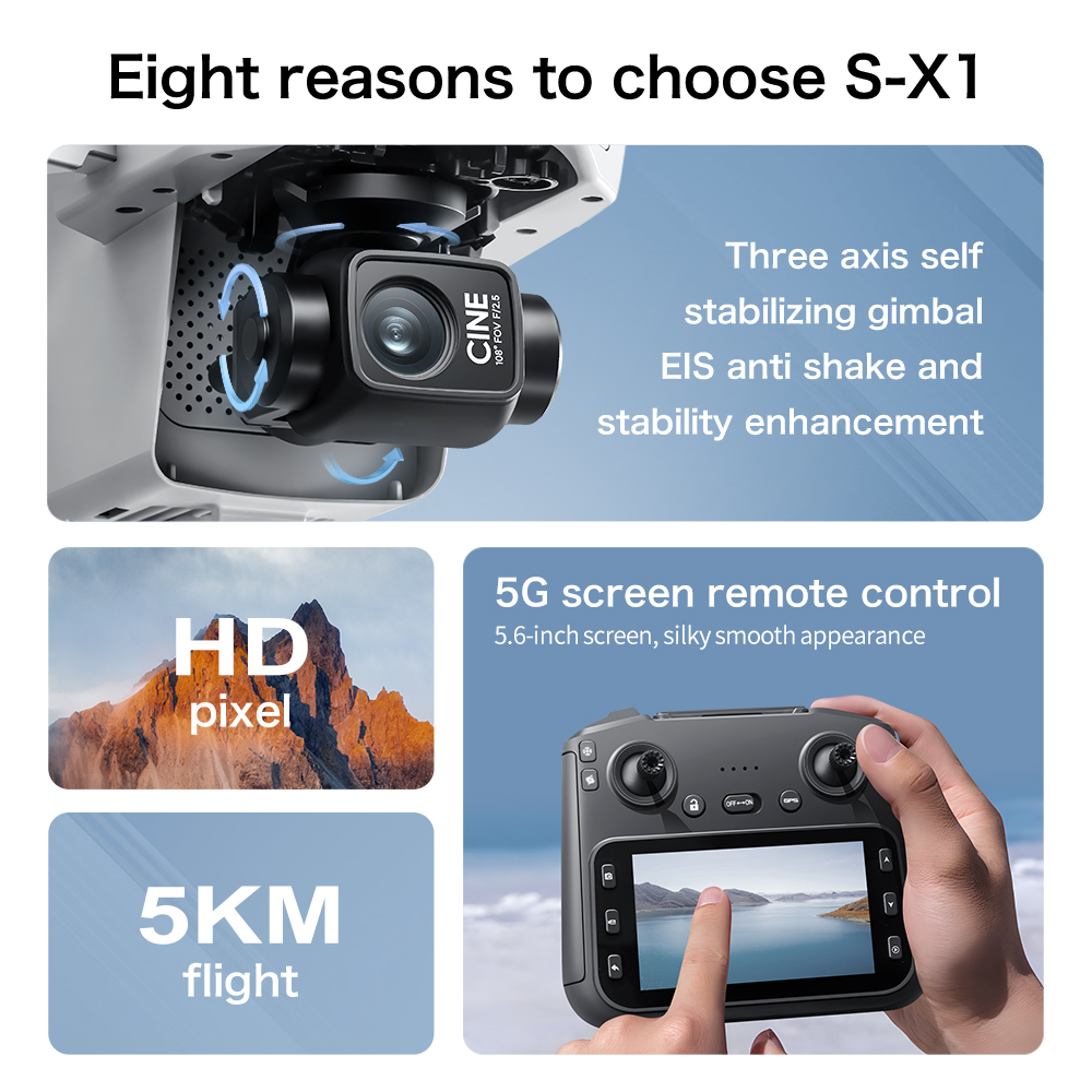 Drone Aereo Originale S-X1 GPS - Drone Gps Mount recensione e prezzo
